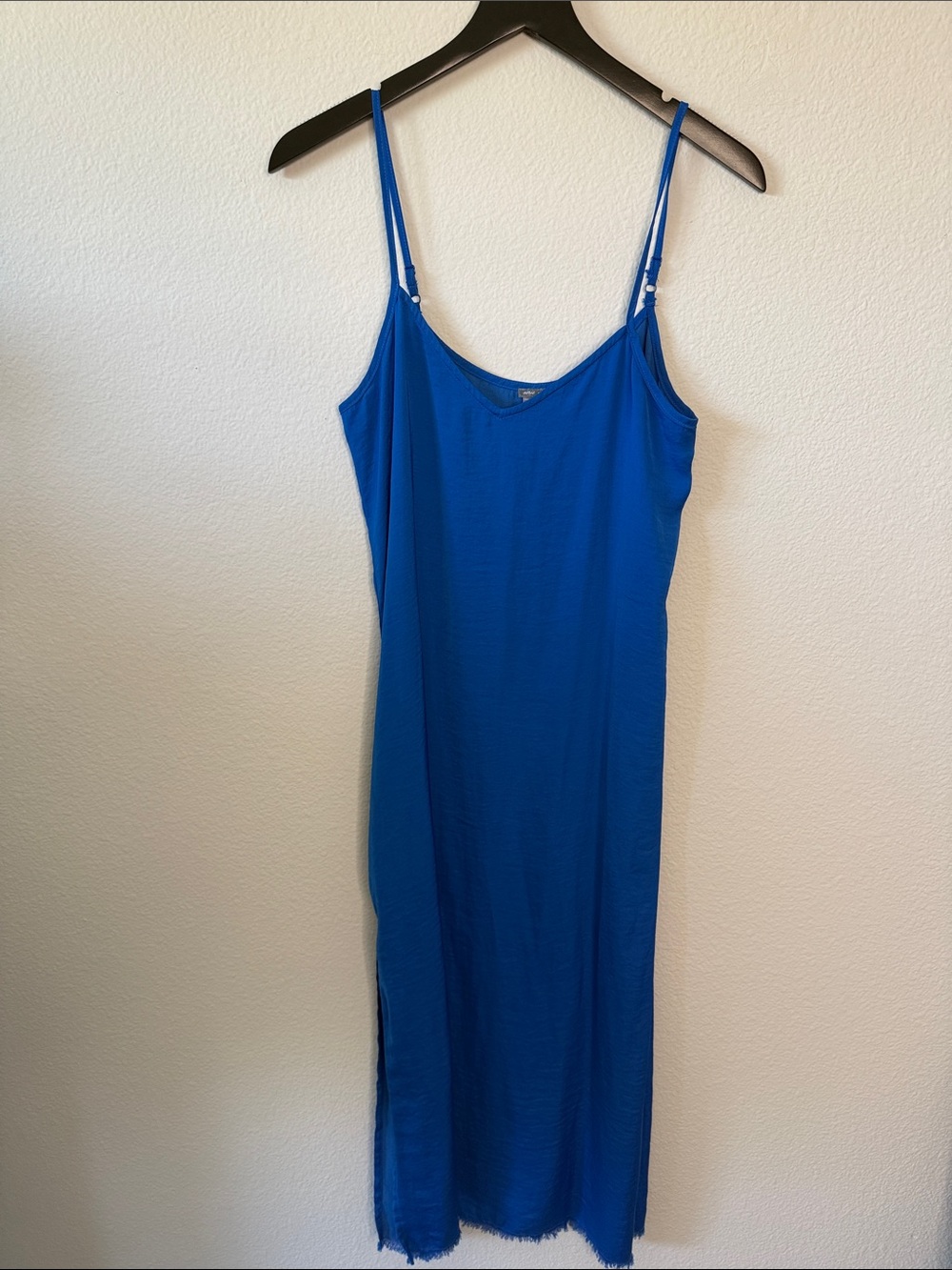 aerie Royal Blue Slip Dress with Adjustable Straps